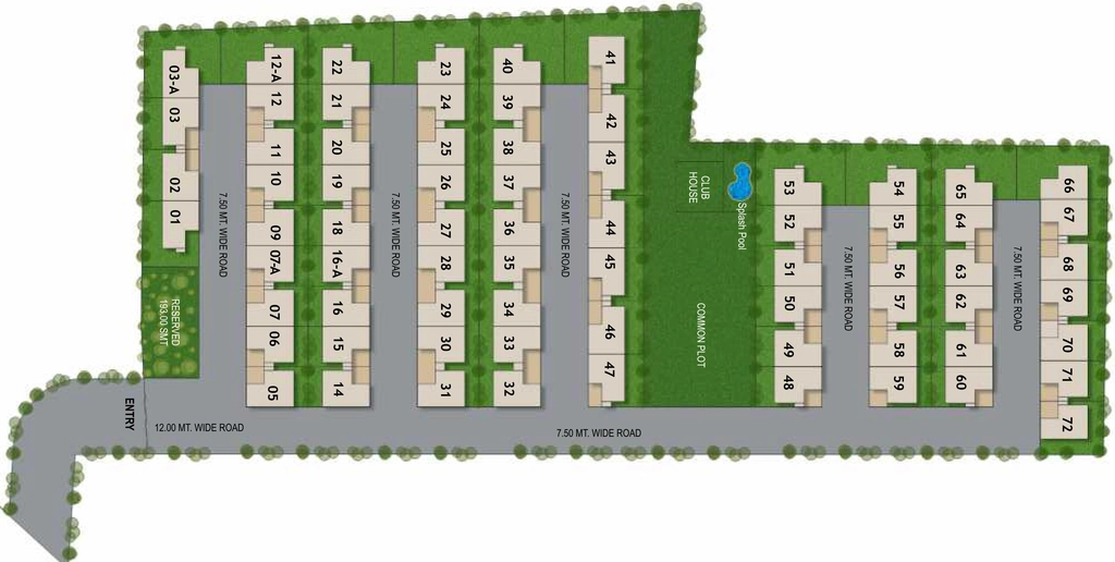 Master Plan of Theme Sundar One in Jambuva, Vadodara - Image 316776