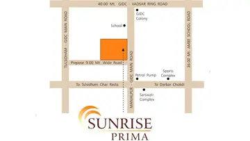 Location of Anjani Sunrise Prima - Image 316791