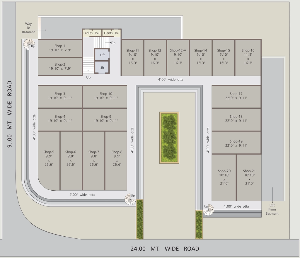 Master Plan of Anjani Sunrise Prima in Manjalpur, Vadodara - Image 316793