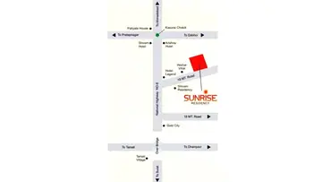 Location of Creation Sunrise Residency - Image 316801