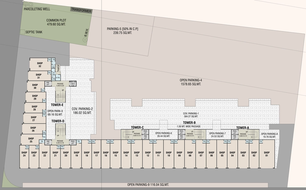 Master Plan of Shiv Swarnim Stone in Kapurai, Vadodara - Image 317200