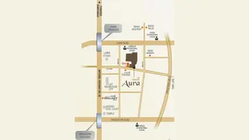 Location of Taksh Aura Phase 3 - Image 317227