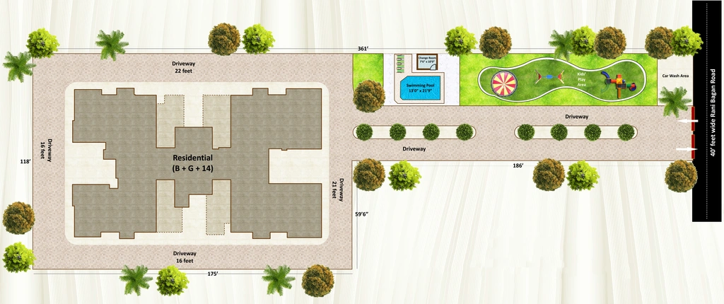 Master Plan of Bijay Swapan Lok in Bariatu, Ranchi - Image 317014