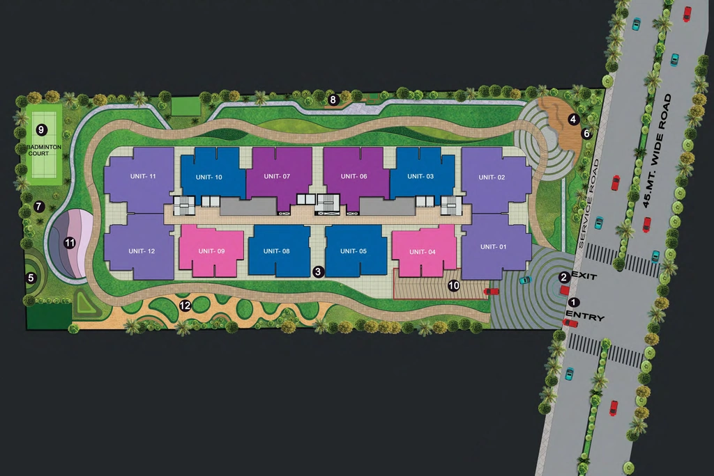 Master Plan of Windsor Majesty in Raj Nagar Extension, Ghaziabad - Image 317094