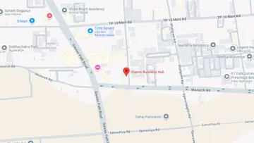Location of Shree Omkara Oberon The Business Hub - Image 317078