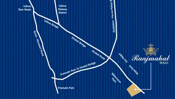 Location of Raajmahal Mall - Image 317255