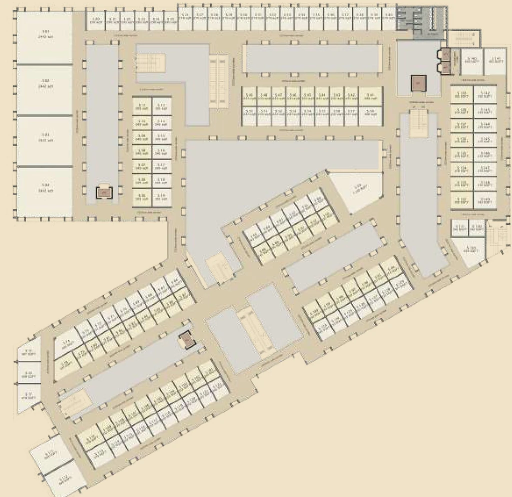 Floor Plan of SS Omnia in Sector 86, Gurgaon - Image 317348