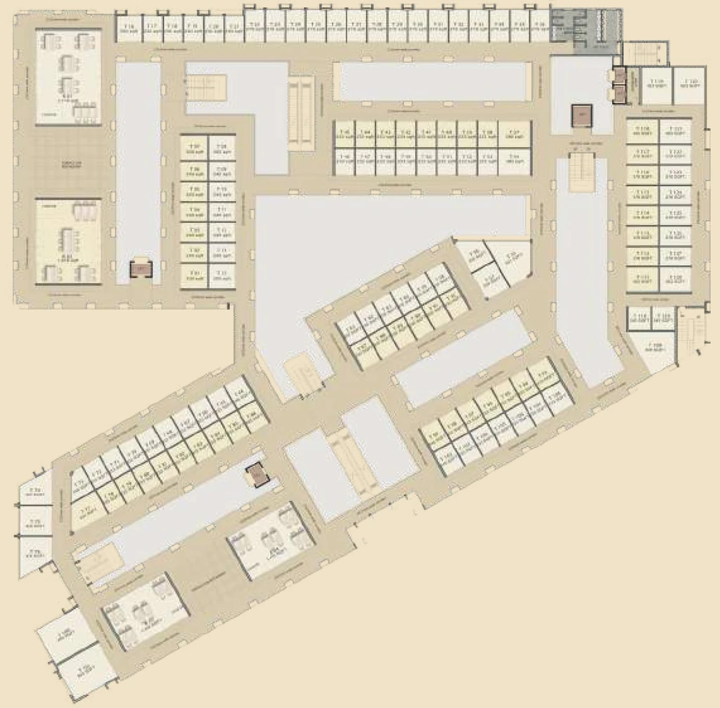 Floor Plan of SS Omnia in Sector 86, Gurgaon - Image 317349