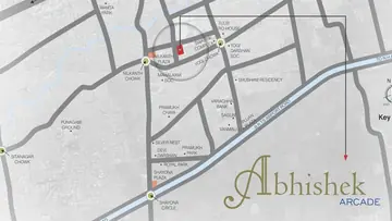 Location of Abhishek Arcade - Image 317357