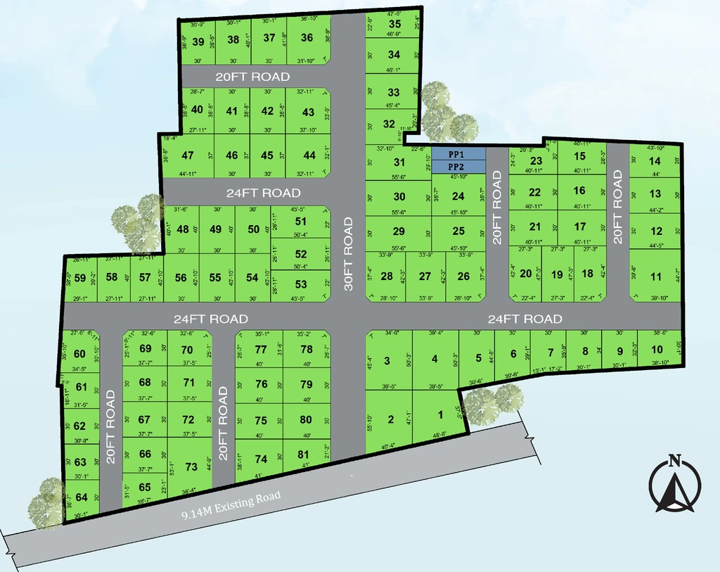 Master Plan of G Square South Crown in Medavakkam, Chennai - Image 317490