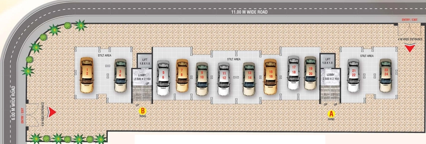 Master Plan of Platinum Devansh in Panvel, Navi Mumbai - Image 317596