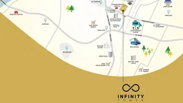 Location of Infinity Tower - Image 317601