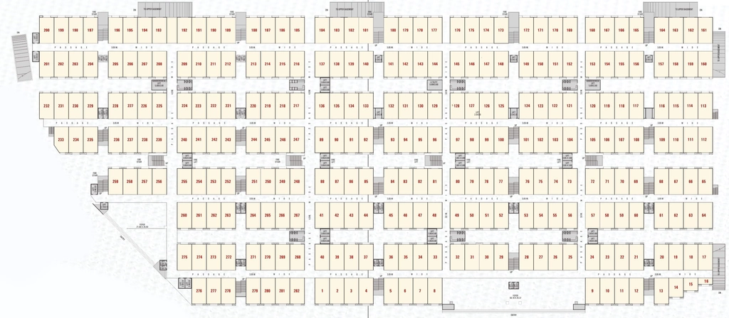 Floor Plan of Laxmi Millennium Textile Market 4 in Udhana Darwaja, Surat - Image 317617
