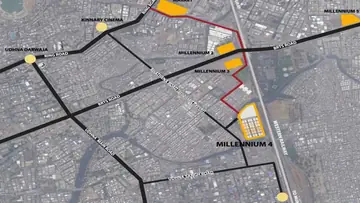 Location of Laxmi Millennium Textile Market 4 - Image 317618