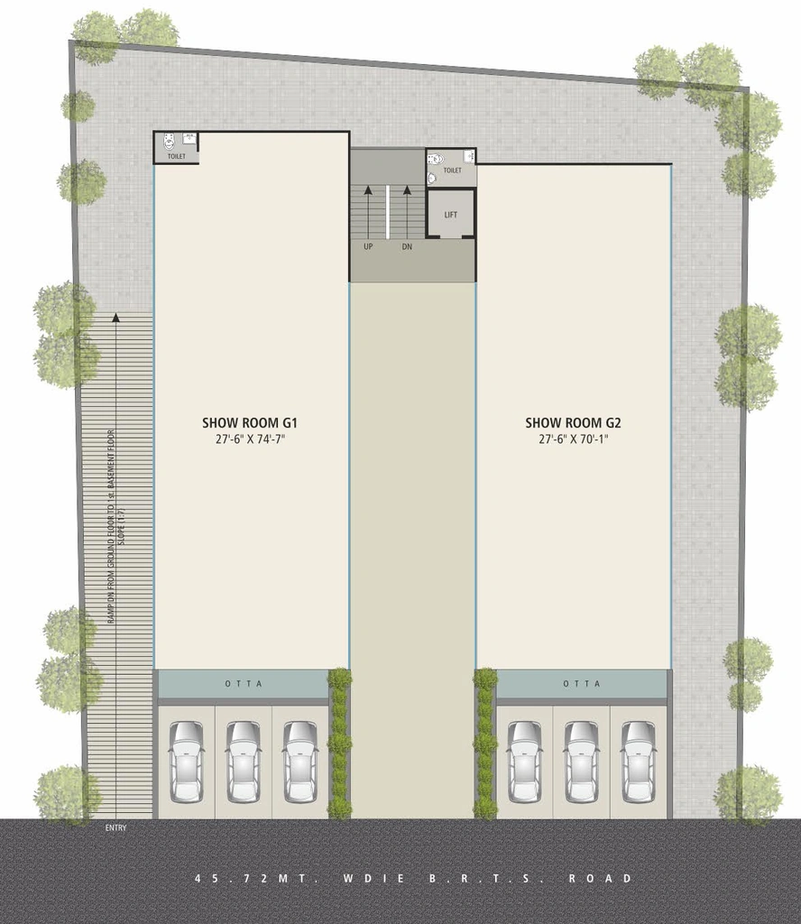 Master Plan of Milestone Vibrant in Udhana Darwaja, Surat - Image 317945