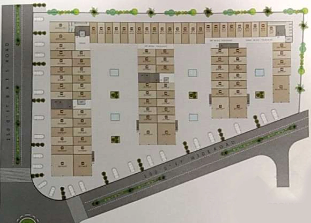 Master Plan of Vijay Shree Silver Business Hub in Yoginagar Society, Surat - Image 317963