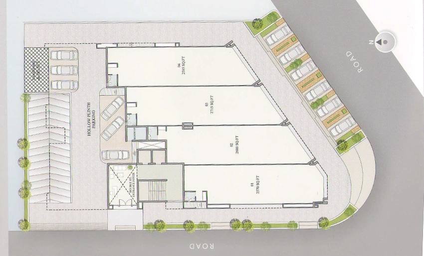 Master Plan of Calica 3rd Eye Vision in University Area, Ahmedabad - Image 318191