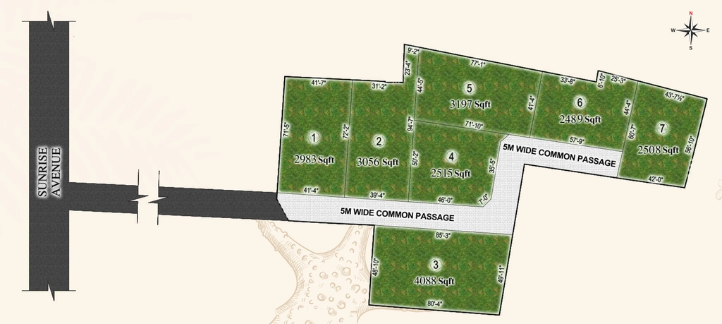 Master Plan of G Square Sunnyvale in Neelankarai, Chennai - Image 318344
