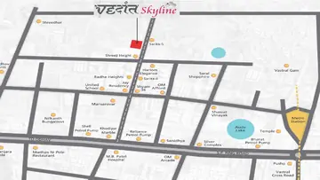 Location of Viraj Vedant Skyline - Image 318351