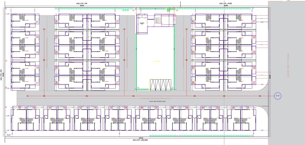 Master Plan of Vedant Prasum in Vastral, Ahmedabad - Image 318408