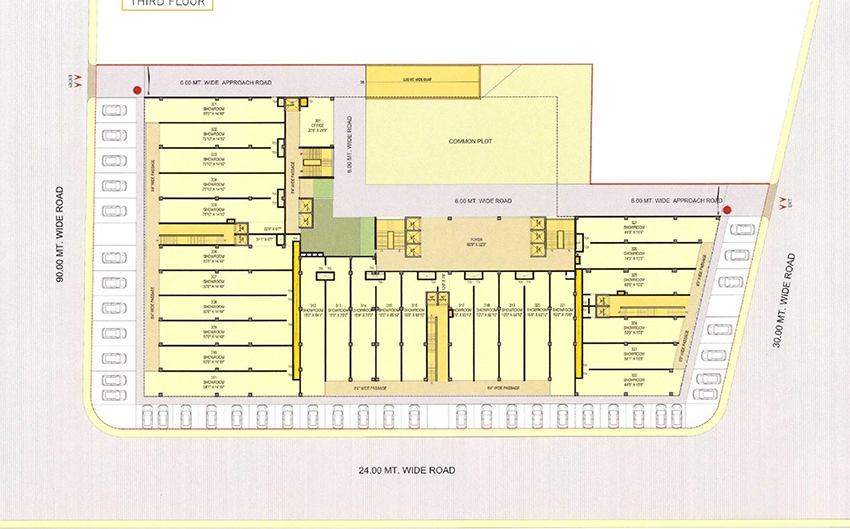 Master Plan of Poddar Emporis in Motera, Ahmedabad - Image 318442