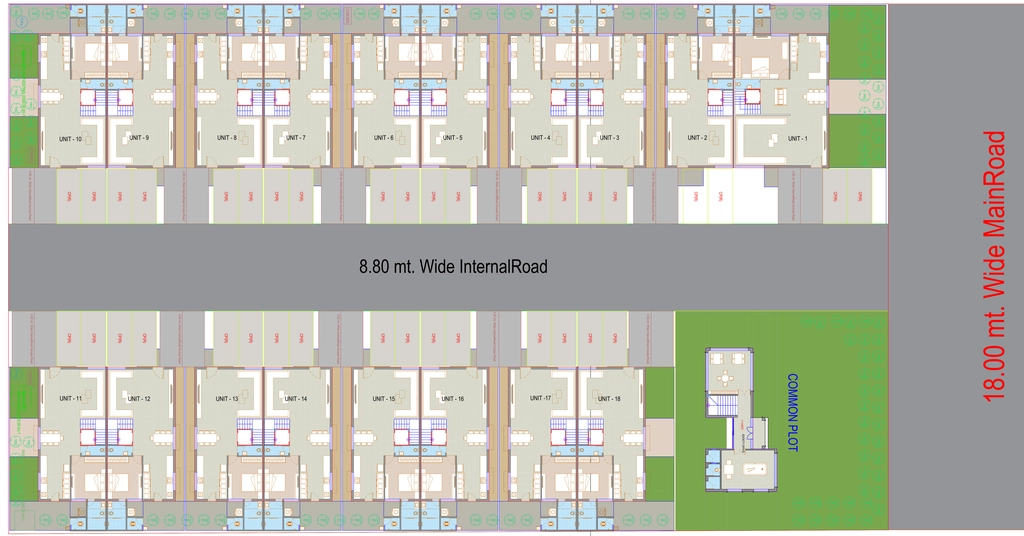 Master Plan of Vedant Vilaasa in Vastral, Ahmedabad - Image 318435