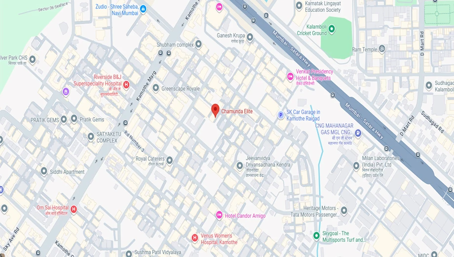 Location of Shreeji Chamunda Elite in Panvel, Navi Mumbai - Image 318537