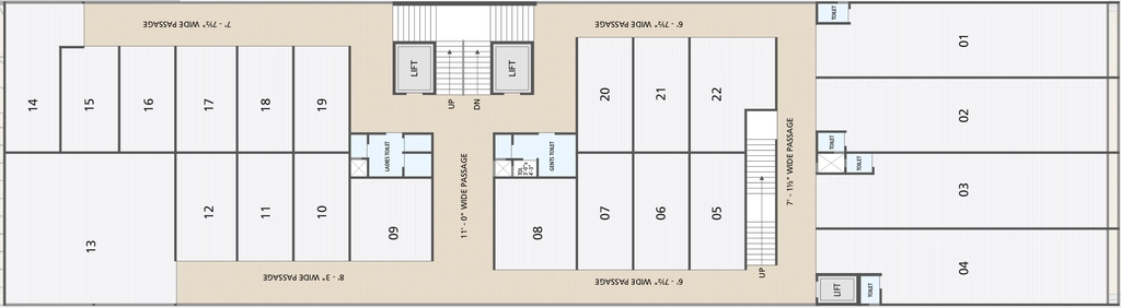 Master Plan of Ajahara Nalanda Icon in Makarba, Ahmedabad - Image 318554