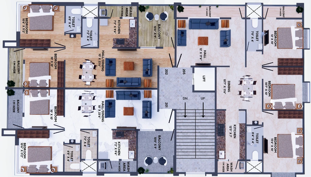 Floor Plan of Manjusha Souvenir in Digdoh, Nagpur - Image 318666