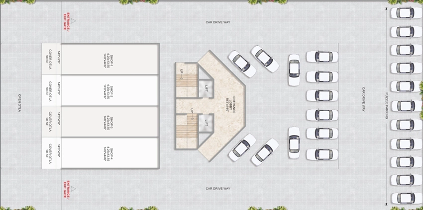 Master Plan of Gurukrupa Tulsi Heights in Ulwe, Navi Mumbai - Image 318851