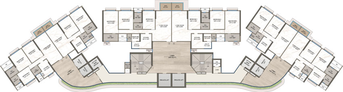 Floor Plan of Tridhaatu Aranya A Dream in Chembur East, Mumbai - Image 35776