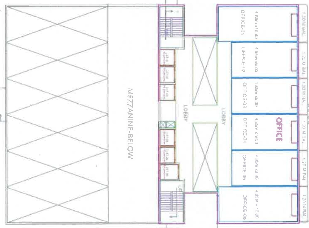Floor Plan of NRK Futurex in MR 10, Indore - Image 318883