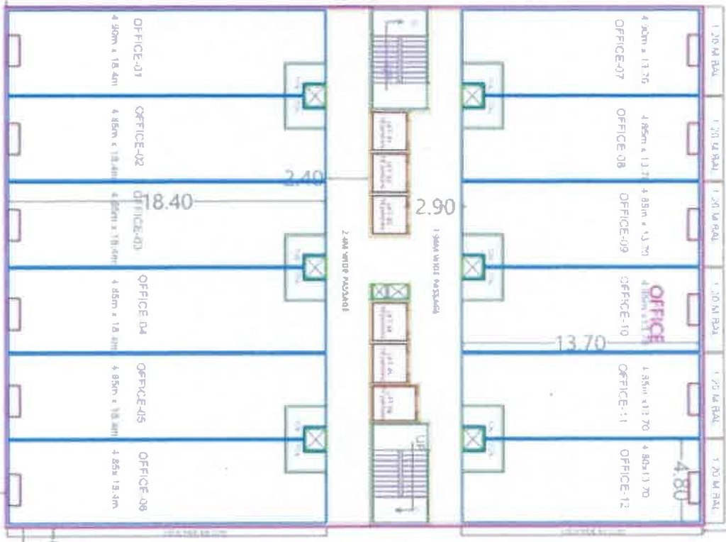 Floor Plan of NRK Futurex in MR 10, Indore - Image 318884