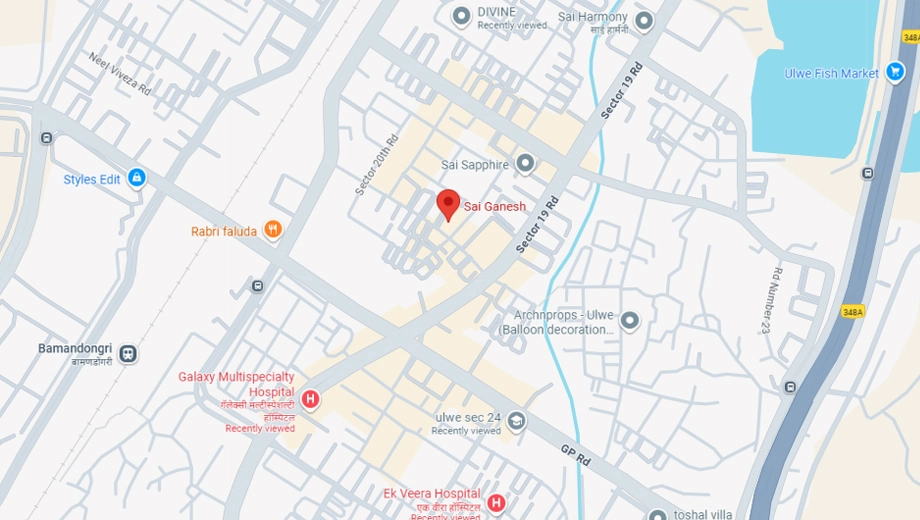 Location of Sai Ganesh Apartments in Ulwe, Navi Mumbai - Image 318994