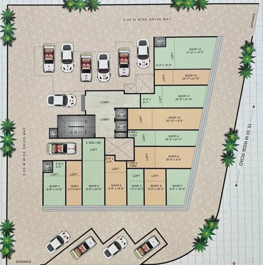 Master Plan of Sai Ganesh Apartments in Ulwe, Navi Mumbai - Image 318996