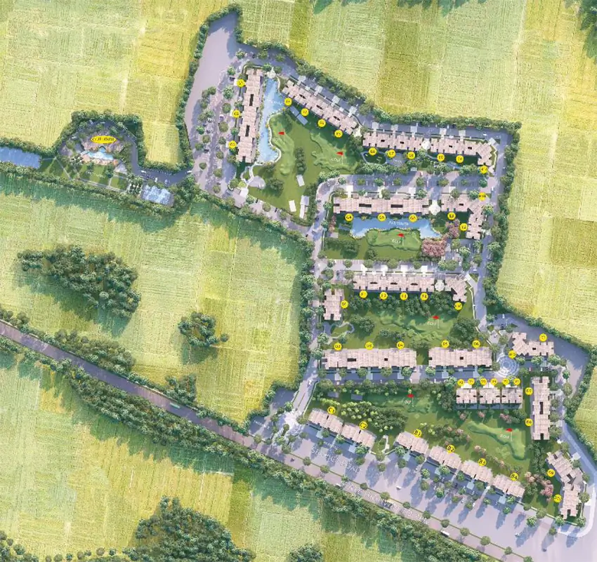 Master Plan of Indiabulls Golf City in Panvel, Navi Mumbai - Image 319015