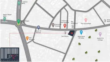 Location of JP 12th Business Hub - Image 319064
