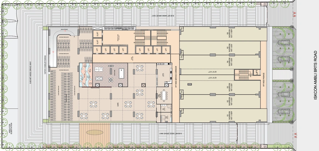 Master Plan of Magnastar The Citadel in Ambli, Ahmedabad - Image 319108