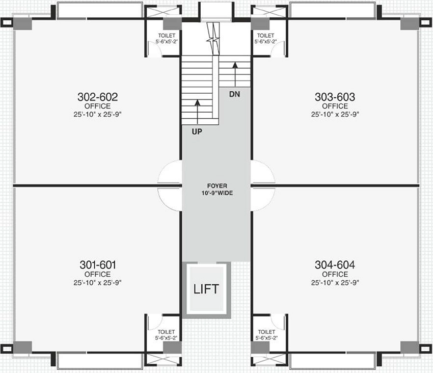 Floor Plan of Satyasankalp Nirgun One in Makarba, Ahmedabad - Image 319161