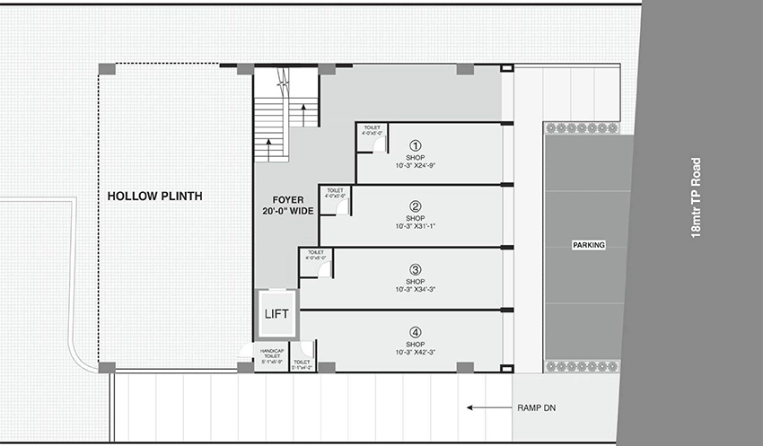 Master Plan of Satyasankalp Nirgun One in Makarba, Ahmedabad - Image 319158