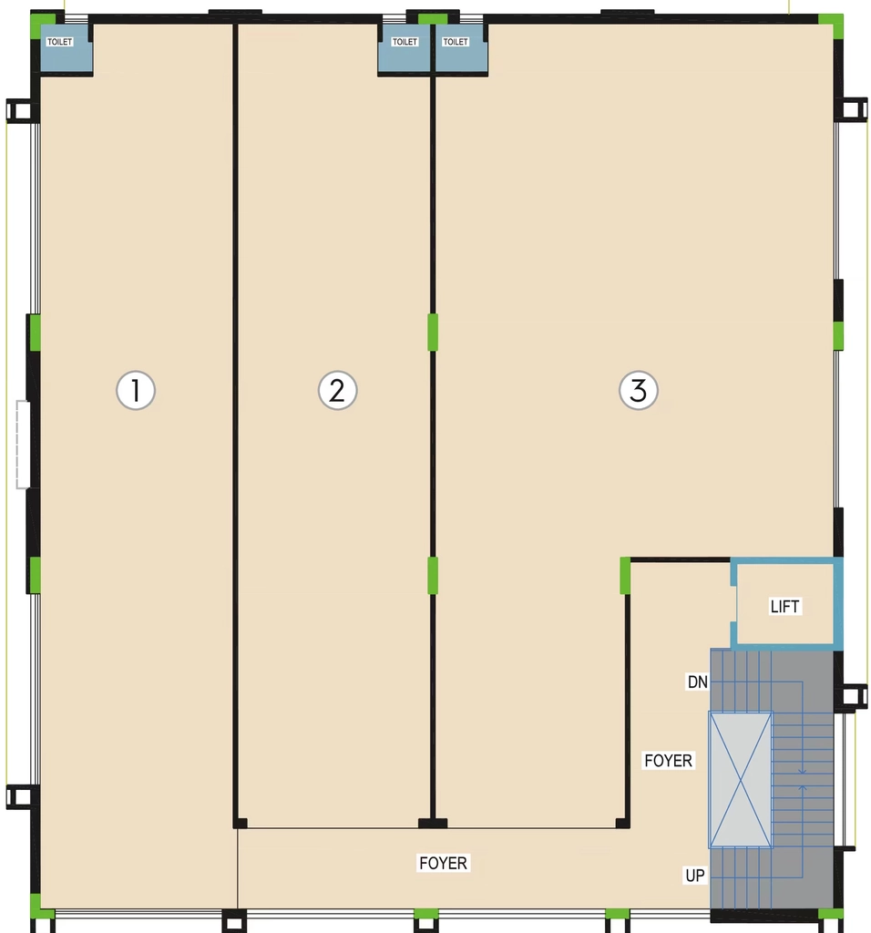 Floor Plan of Parth Sangam Sapphire in Sola, Ahmedabad - Image 319224
