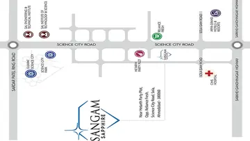 Location of Parth Sangam Sapphire - Image 319222