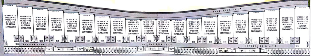 Floor Plan of Aanji Textile Trade Link in Limbayat, Surat - Image 319343