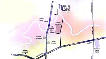 Location of Aanji Textile Trade Link - Image 319345