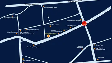 Location of Shreeji The Galleria - Image 319352