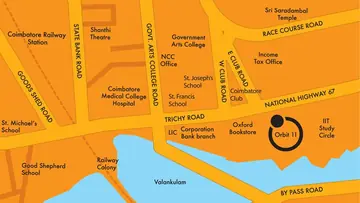 Location of Commercial Akshaya Orbit 11 - Image 319411