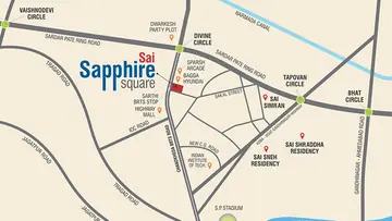 Location of Shri Sai Sapphire Square - Image 319295
