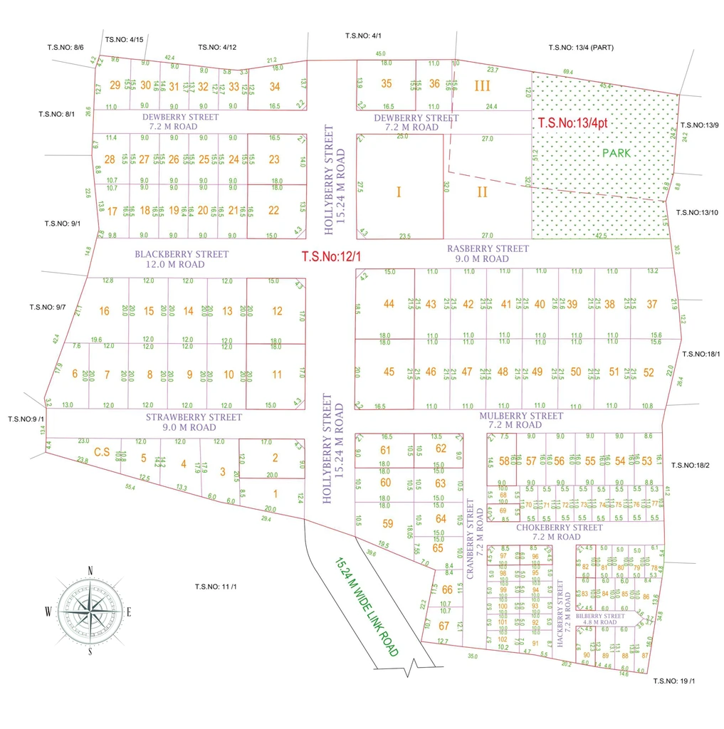 Master Plan of VGN Spring Field in Avadi, Chennai - Image 319444