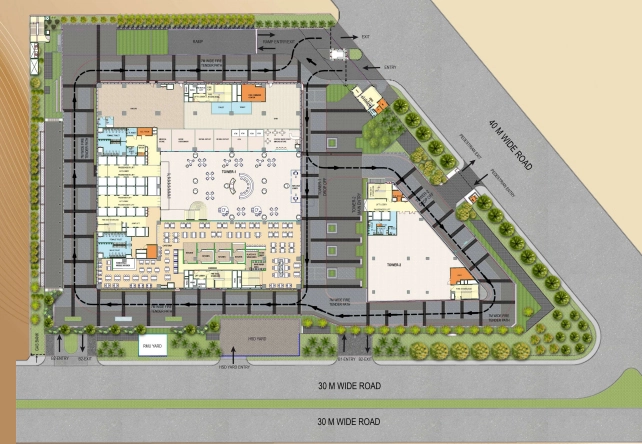 Master Plan of Aurobindo Orbit in Hitech City, Hyderabad - Image 319465