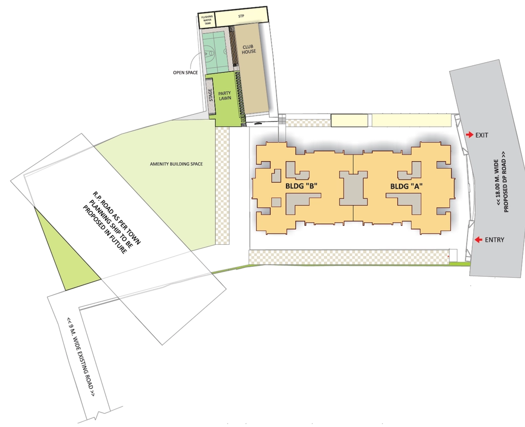Master Plan of Mantra Sus in Sus, Pune - Image 319533
